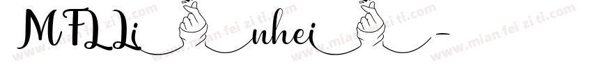 MFL Linhei字体转换